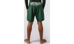 Venum Attack vaikiški kovos šortai – Forest Green/Off White
