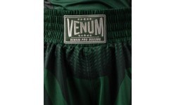 Детские боксёрские шорты Venum Attack, зелёные/белые