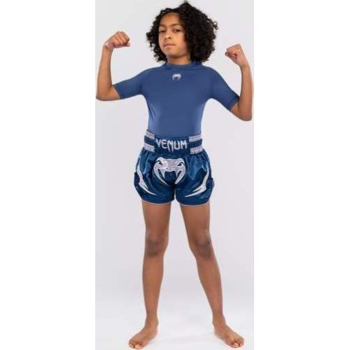 Venum Inferno Kids Thai Shorts - Royal Blue