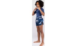 Venum Inferno Kids Thai Shorts - Royal Blue