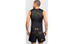 Venum Serpenti berankoviai marškinėliai rashguard, juoda/sidabrinė/auksinė