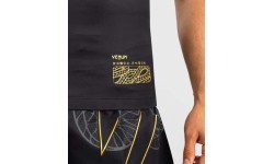 Рашгард без рукавов Venum Serpenti, чёрный/серебряный/золотой