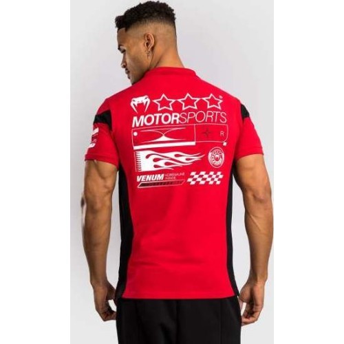 Venum Motorsport medvilninis polo marškinėliai – Racer Red