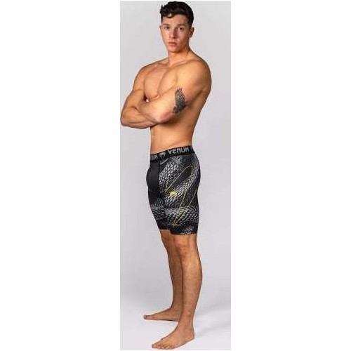 Venum Matupa Vale Tudo Shorts - Black/Grey/Gold