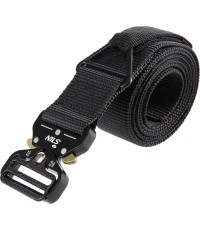 NC1729 TACTICAL BELT BLACK 125CM NILS CAMP