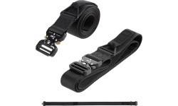 NC1729 TACTICAL BELT BLACK 125CM NILS CAMP