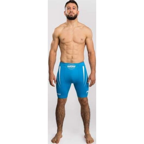 Venum x WOW FC vyriški Vale Tudo šortai – Pacific Blue