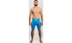Venum x WOW FC vyriški Vale Tudo šortai – Pacific Blue