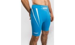 Venum x WOW FC vyriški Vale Tudo šortai – Pacific Blue