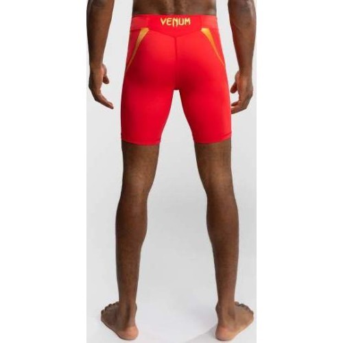 Venum x WOW FC vyriški Vale Tudo šortai, Fury Red/Gold