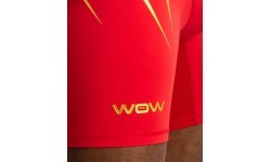 Venum x WOW FC vyriški Vale Tudo šortai, Fury Red/Gold