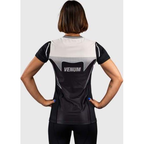 Женская футболка Venum Adrenaline Dry-Tech, чёрный/слоновая кость