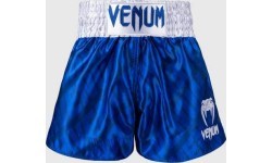 Venum Contender XT Muay Thai šortai – karališkai mėlyni/balti