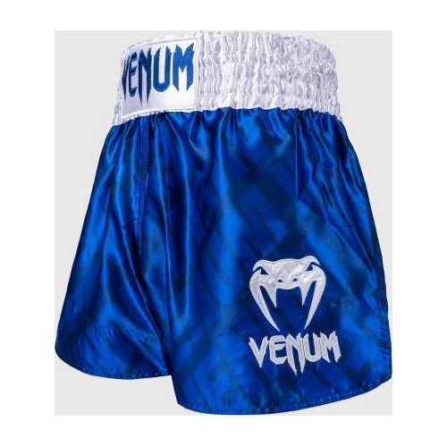 Venum Contender XT Muay Thai šortai – karališkai mėlyni/balti