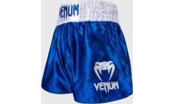 Venum Contender XT Muay Thai šortai – karališkai mėlyni/balti