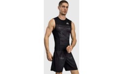 Venum G-Fit Air vyriškas rašgardas be rankovių, juoda/smėlio