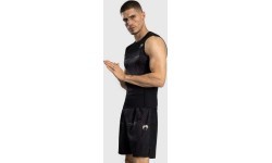 Мужской рашгард без рукавов Venum G-Fit Air, чёрный/песочный