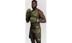 Venum Serpenti Sleeveless Rashguard - Khaki/Bronze/Ivory