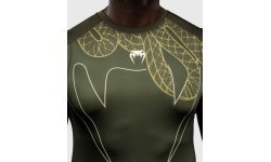 Venum Serpenti Sleeveless Rashguard - Khaki/Bronze/Ivory