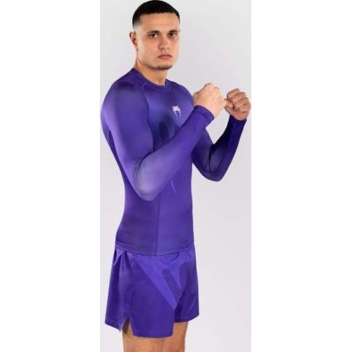 Рашгард Venum No Gi, фиолетовый