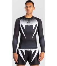 Venum No Gi rashguard marškinėliai, juoda/balta