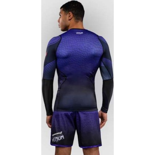 Venum x TEKKEN 8 Long Sleeve Rashguard - Kazuya - Black/Purple