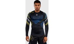 Venum x TEKKEN 8 ilgarankovis rashguard King juodas/geltonas