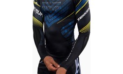 Рашгард с длинным рукавом Venum x TEKKEN 8 King чёрный/жёлтый
