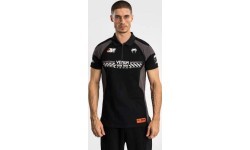 Venum Motorsport medvilniniai polo marškinėliai – juoda