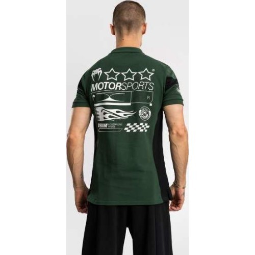 Хлопковое поло Venum Motorsport – Deep Forest