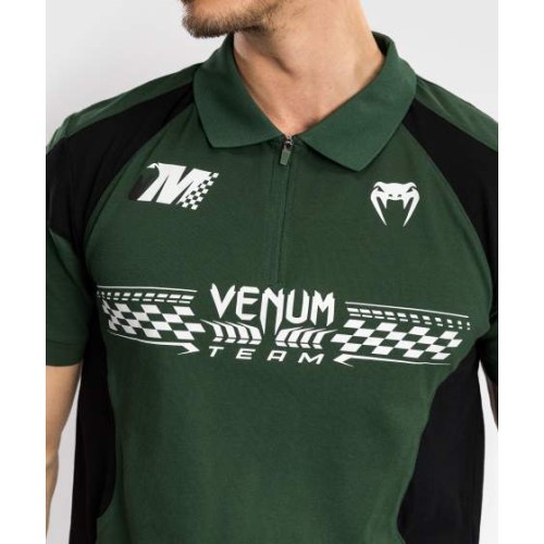 Хлопковое поло Venum Motorsport – Deep Forest