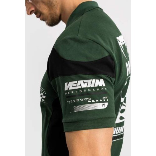 Хлопковое поло Venum Motorsport – Deep Forest