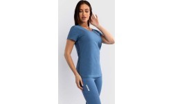 Venum Essential moteriški marškinėliai - audros mėlyna