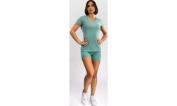 Venum Essential moteriški marškinėliai, žydri