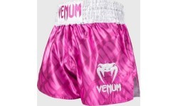 Venum Contender XT Muay Thai šortai - Candy Pink/White