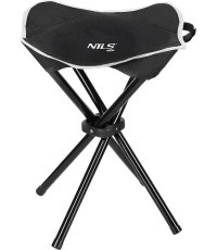 NC3010 BLACK CAMPING STOOL NILS CAMP