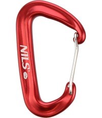 NC1707 RED CARABINER 12KN NILS CAMP