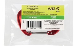 NC1707 RED CARABINER 12KN NILS CAMP