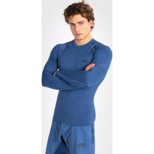Venum Contender ilgarankoviai marškinėliai (rashguard) vyrams, mėlyni