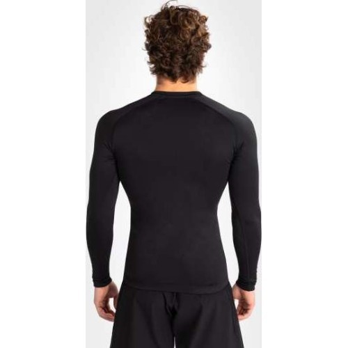 Venum Contender Men’s Long Sleeve Rashguard - Black/White