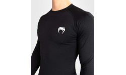 Venum Contender vyriškas ilgarankovis rashguard – juodas/baltas