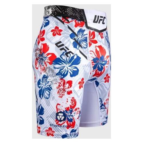 Шорты UFC Adrenaline Unrivaled by Venum Max Holloway Vale Tudo - серый/красный/тёмно-синий