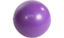 Naujas gimnastikos kamuolys HMS YB03, 55 cm, violetinis