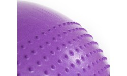 Naujas gimnastikos kamuolys HMS YB03, 55 cm, violetinis