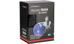 YB03 NEW 75CM BLACK GYM BALL HMS