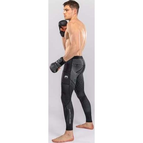 Venum Midnight Fury Spats - Black/Grey/Silver