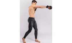 Venum Midnight Fury Spats - Black/Grey/Silver
