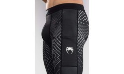 Леггинсы Venum Midnight Fury, чёрный/серый/серебристый