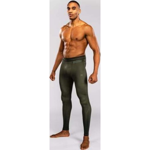 Леггинсы Venum Stealth Spats, хаки / тёмно-зелёные