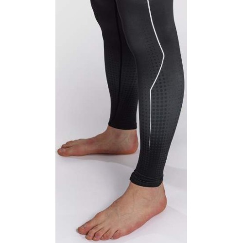 Леггинсы Venum Stealth Spats, чёрно-белые